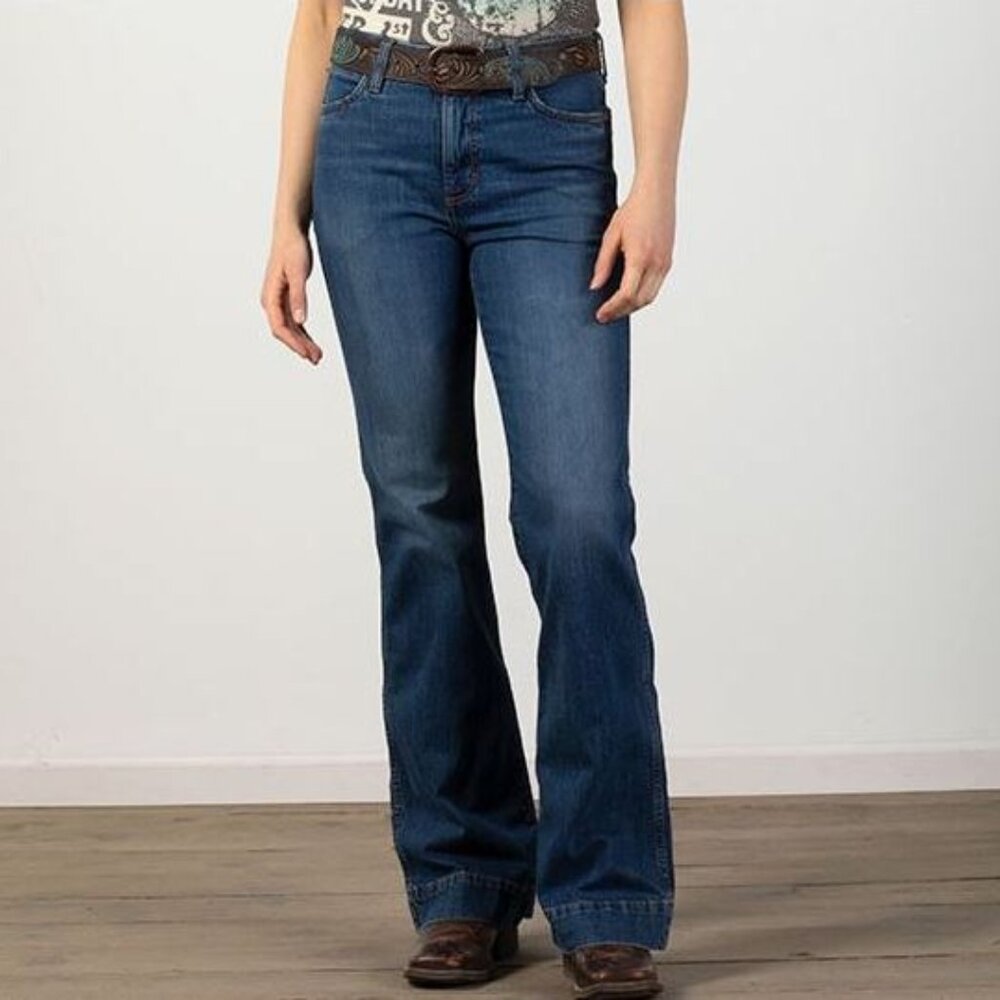 Wrangler Trouser High Rise - Picture 2 of 7